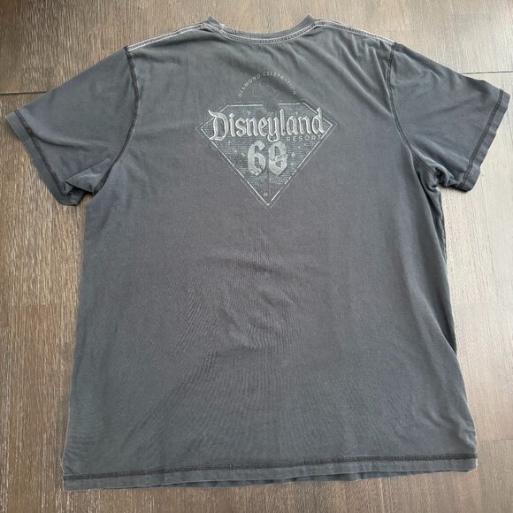 Disneyland 60th Anniversary Embroidered T-Shirt - XL - Picture 2 of 5